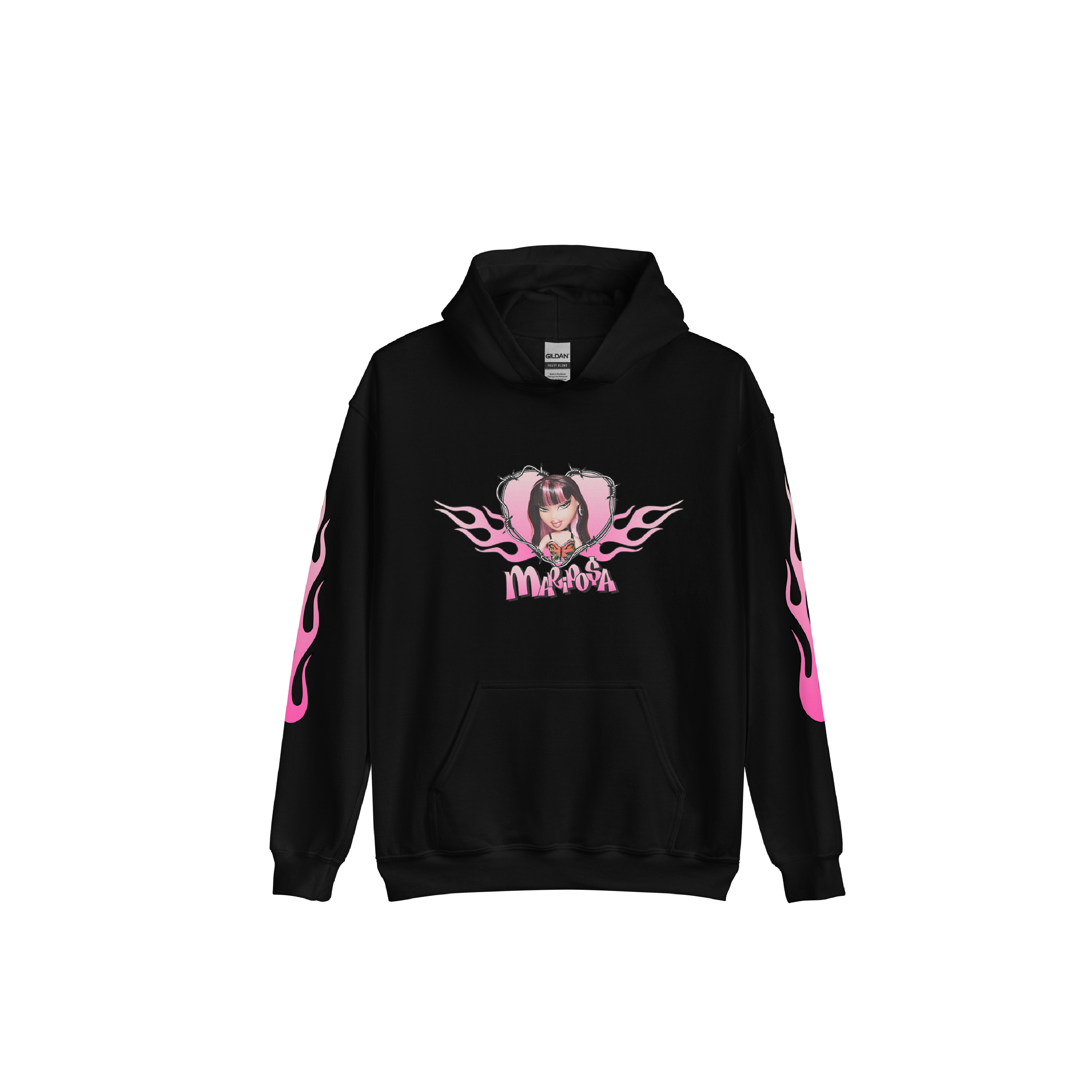 Doll Flames Hoodie