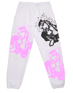 White Maripo$a Sweats